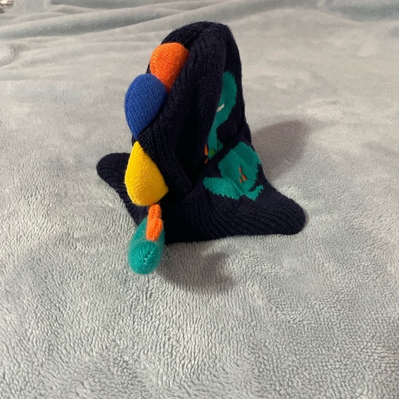 Kids Dinosaur Knit Beanie Hat - Picture 4 of 6